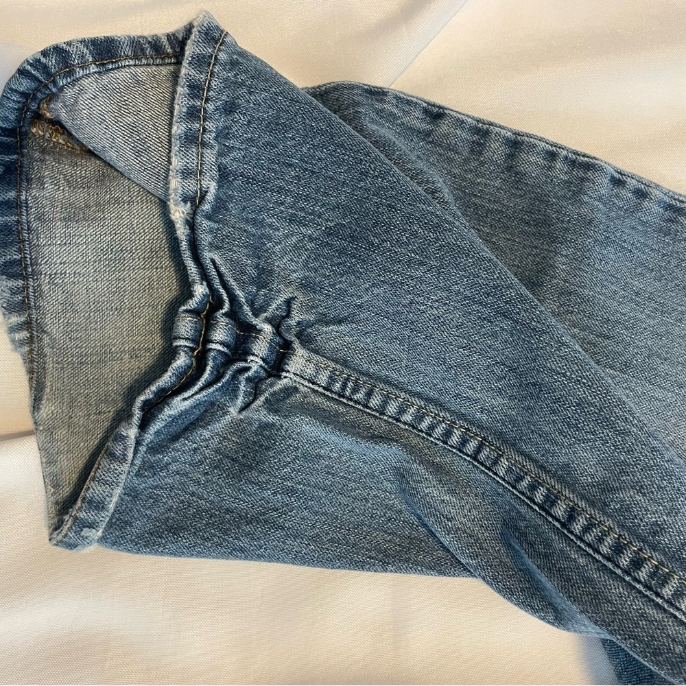 Union bay jeans distressed handcrafted Light Blue Denim - Picture 11 of 14
